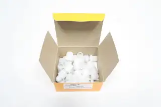 BOX OF 10 PARKER F4MES6-MG TRUSEAL PUSH-IN FITTING 1/4IN X 3/8IN