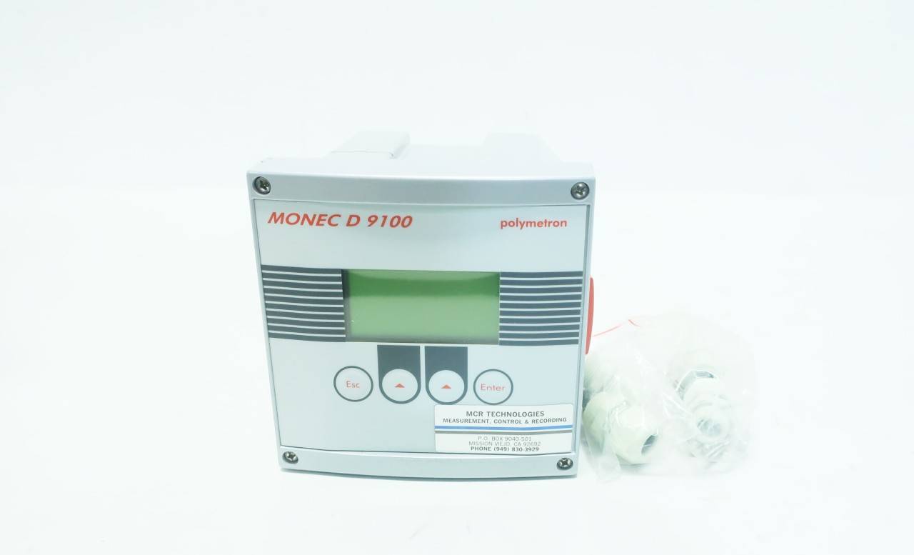 Polymetron 09125=A=0004 Monec D9100 10-240v-ac Ph And Orp Transmitter