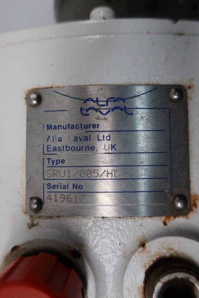 ALFA LAVAL SRU1/005/HD STAINLESS 1IN ROTARY LOBE PUMP