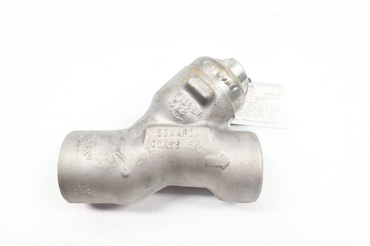 Flowserve D36174F316FJT5 Stainless Socket Weld Check Valve 3/4in 1690