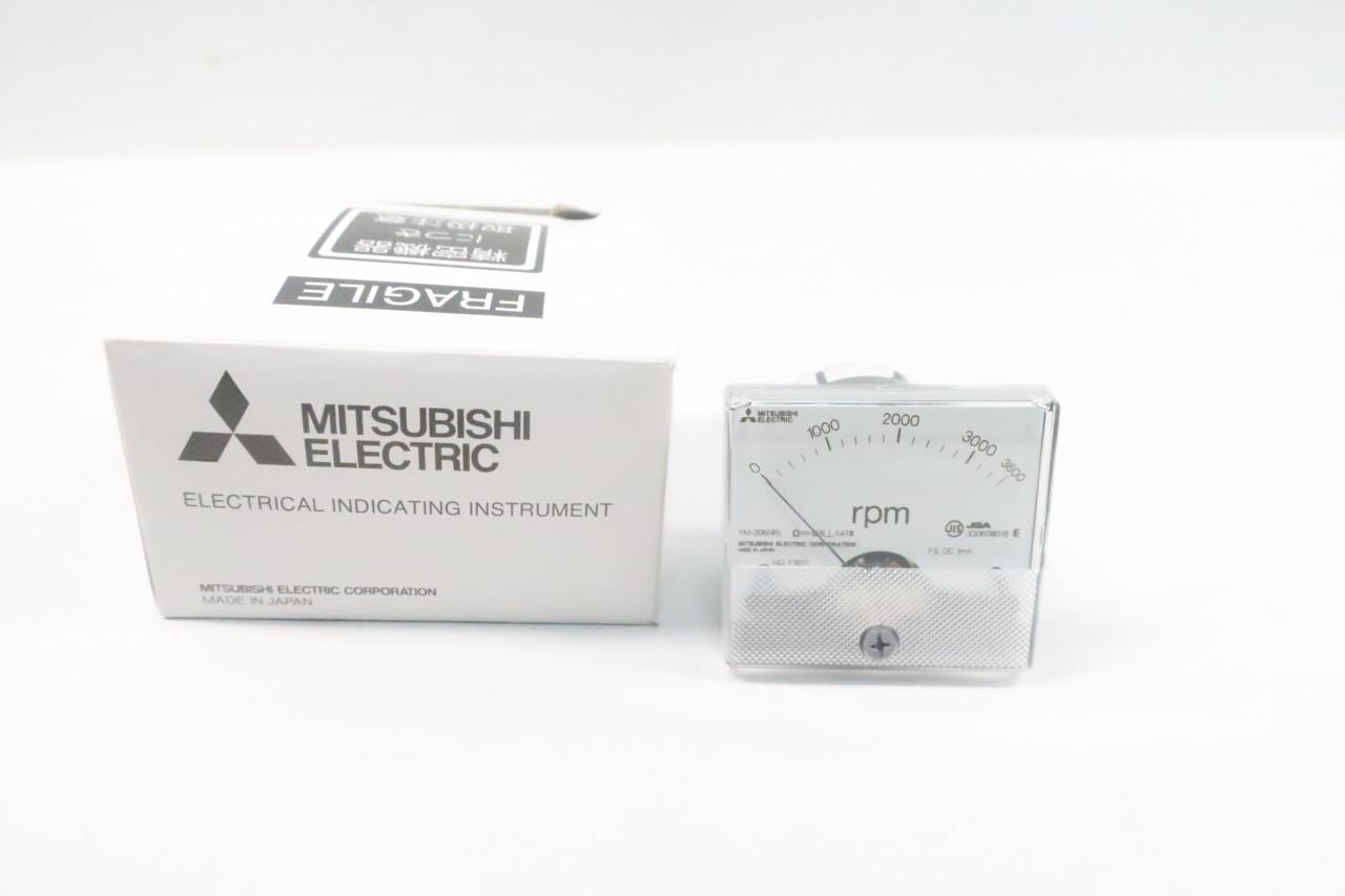 Mitsubishi YM-206NRI Panel Meter 0-3600rpm