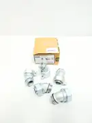 BOX OF 5 OZ GEDNEY 4Q4100L 45DEG GROUNDING LIQUIDTIGHT CONNECTOR 1IN