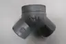BOX OF 2 KILLARK Y-3M SHORT RADIUS CAPPED IRON PIPE ELBOW 1IN NPT thumbnail 5