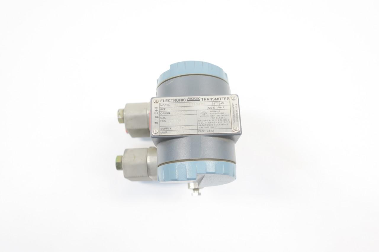 FOXBORO 843DP-H2I1NS-M Pressure Transmitter 0-87IN-H2O 12.5-36V-DC D595695