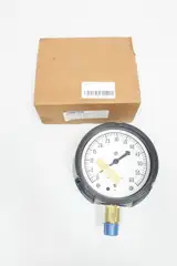 AMETEK P1919 PRESSURE GAUGE 4-1/2IN 0-60IN-H2O 1/2IN NPT