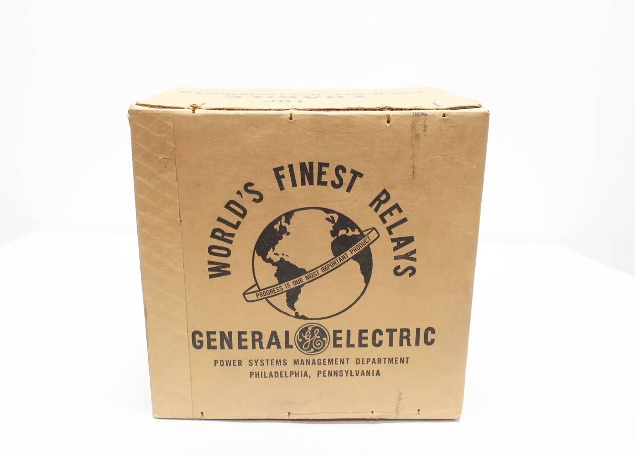 General Electric GE 12IAC53A801A Type IAC 0.5-4A AMPS TIME OVERCURRENT Relay General Electric GE 12IAC53A801A Type IAC 0.5-4A AMPS TIME OVERCURRENT Relay