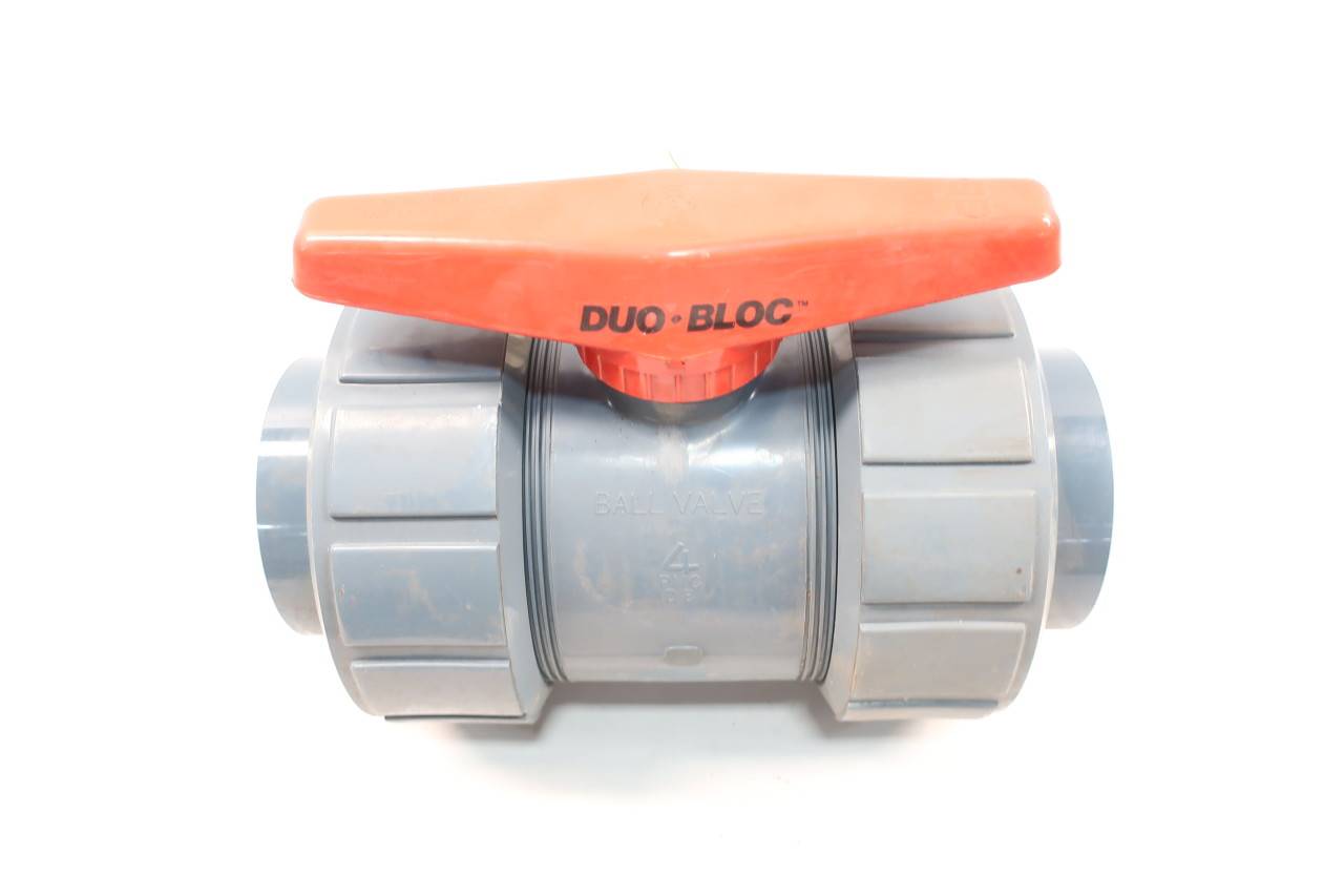 ASAHI 5060014 Duo-BLOC Manual PVC Ball Valve 4IN ASAHI 5060014 Duo-BLOC Manual PVC Ball Valve 4IN