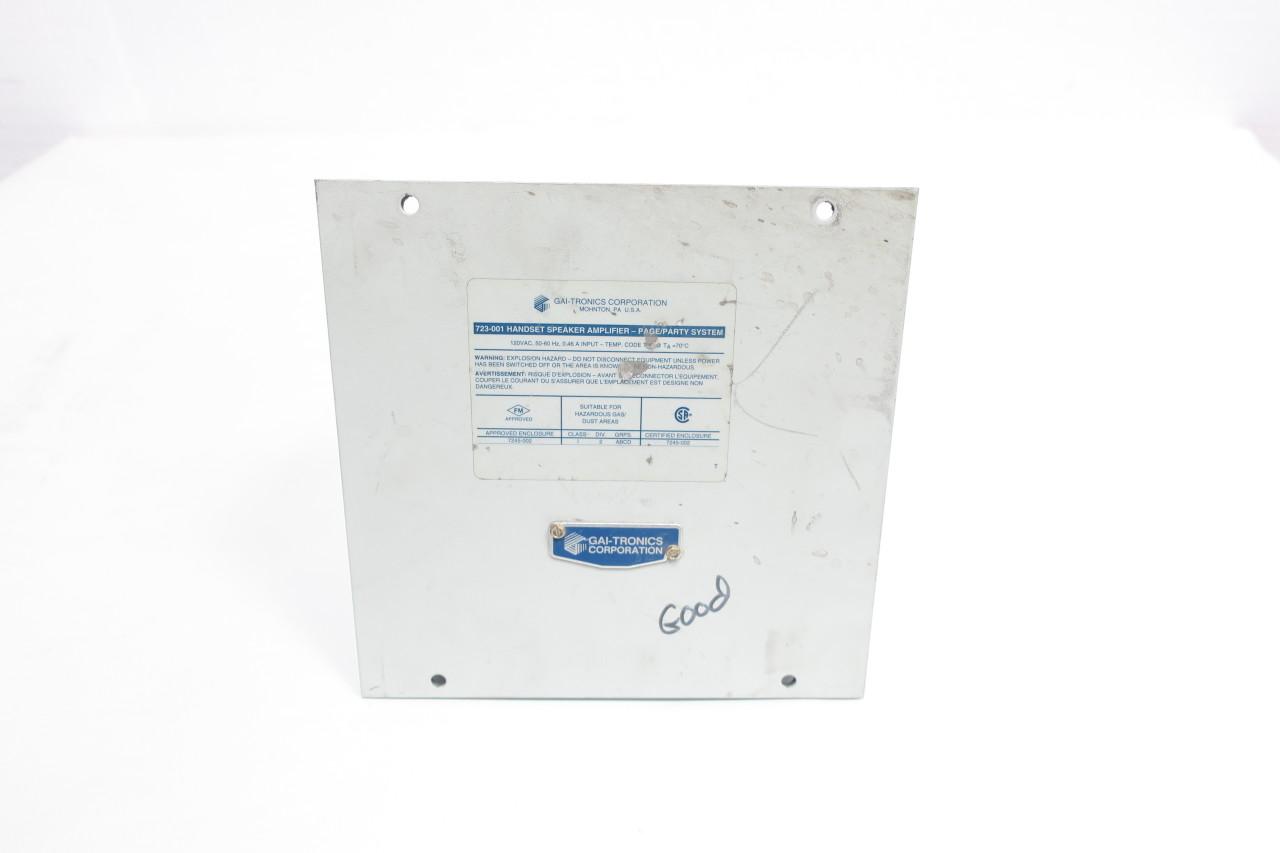 Gai-Tronics 723-001 Amplificatore remoto/altoparlante — Sistemi di controllo