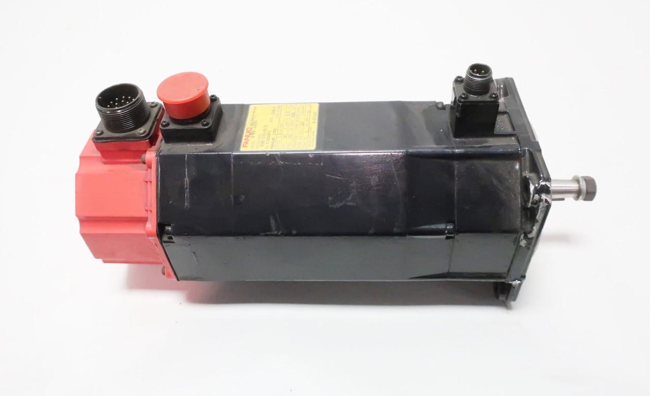 新古 FANUC AC SERVO MOTOR am9/3000 A06B-0163-B175/S000 (NATR60710C004) 電材・配電用品