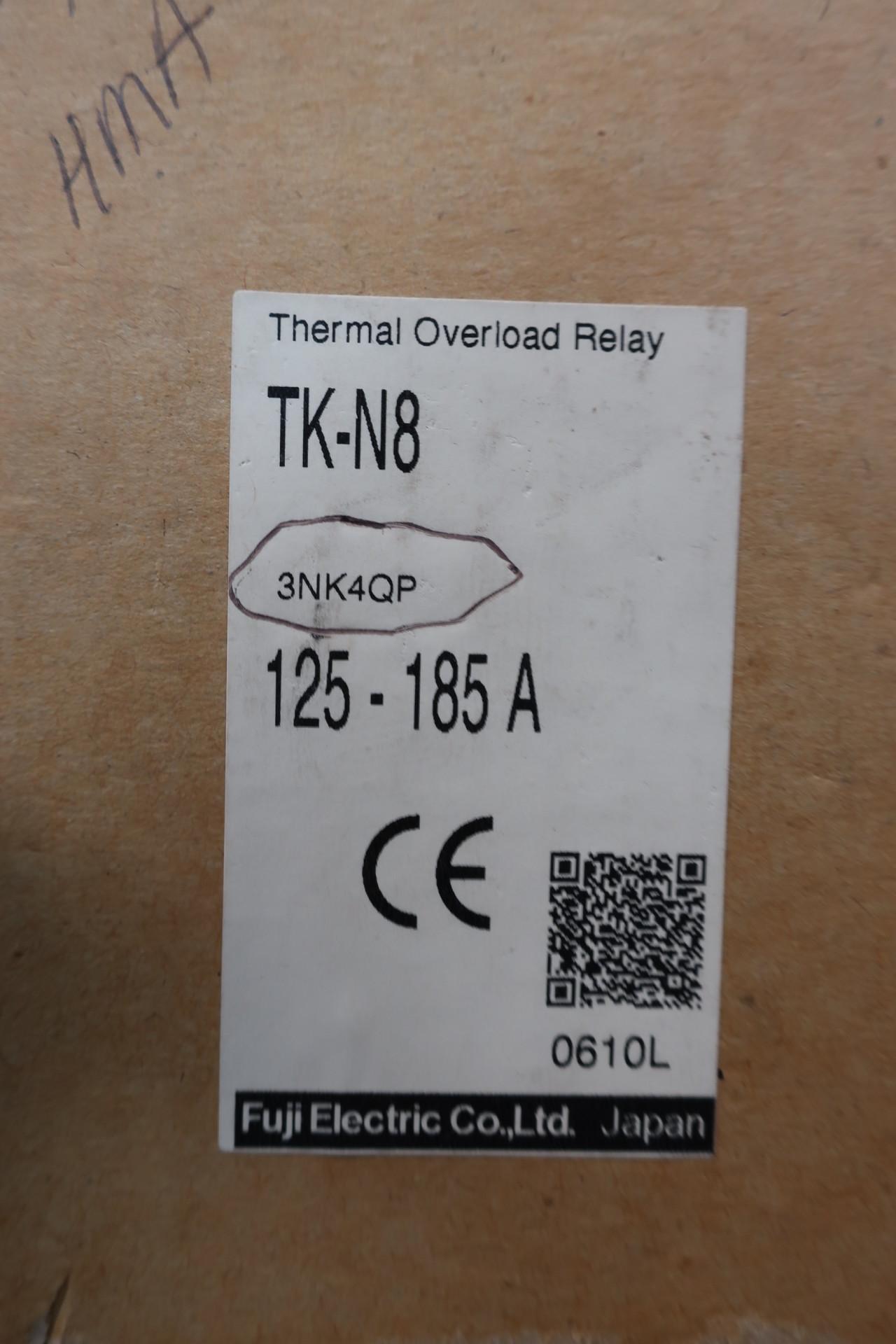 FUJI TK-N8 3NK4QP THERMAL OVERLOAD RELAY 125-185A AMP