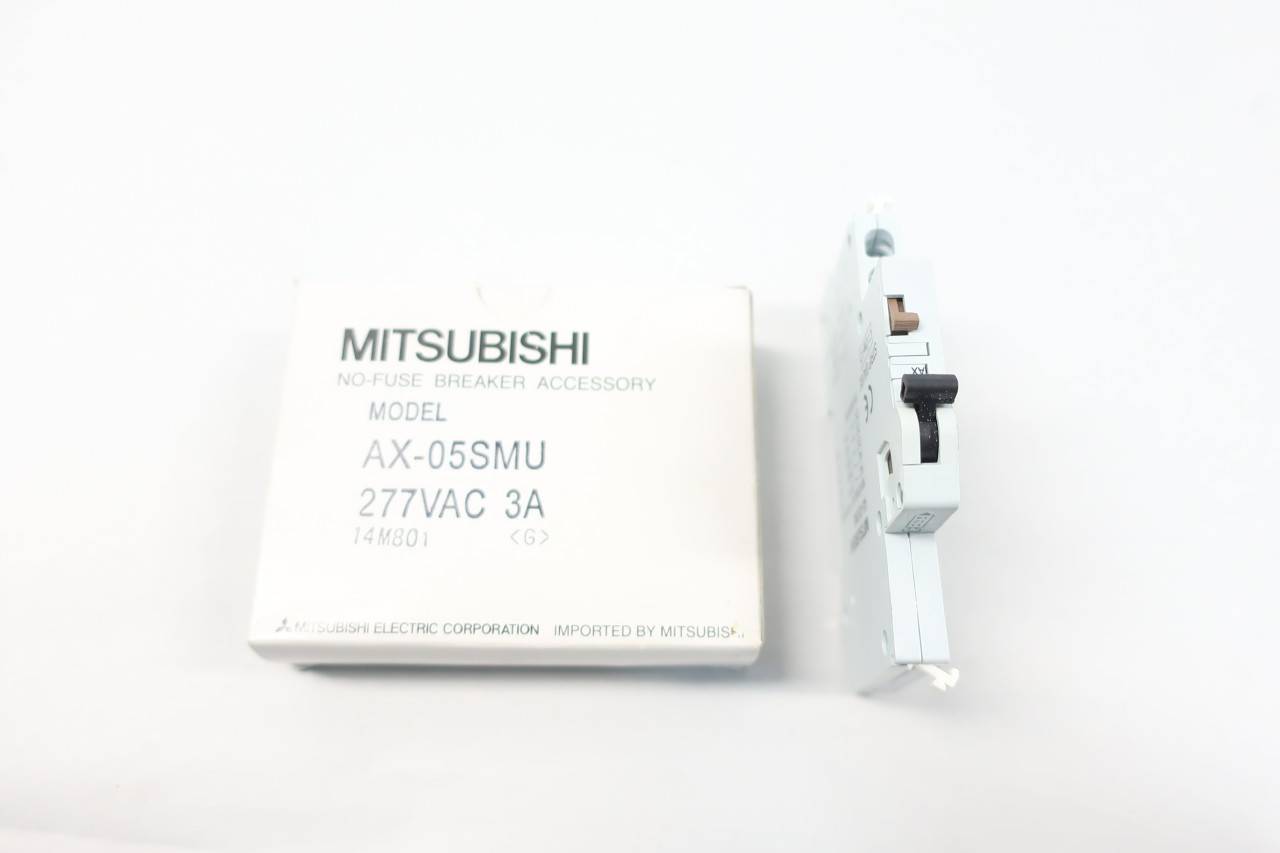 Mitsubishi AX05SMU Miniature Circuit Breaker 1p 3a 277vac