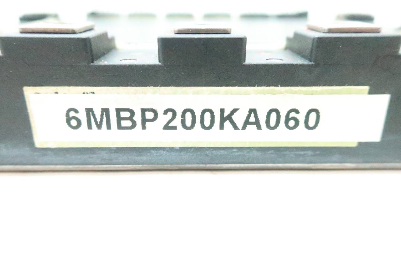 FUJI ELECTRIC TYPE 6MBP200KA060 FUJI ELECTRIC TYPE 6MBP200KA060