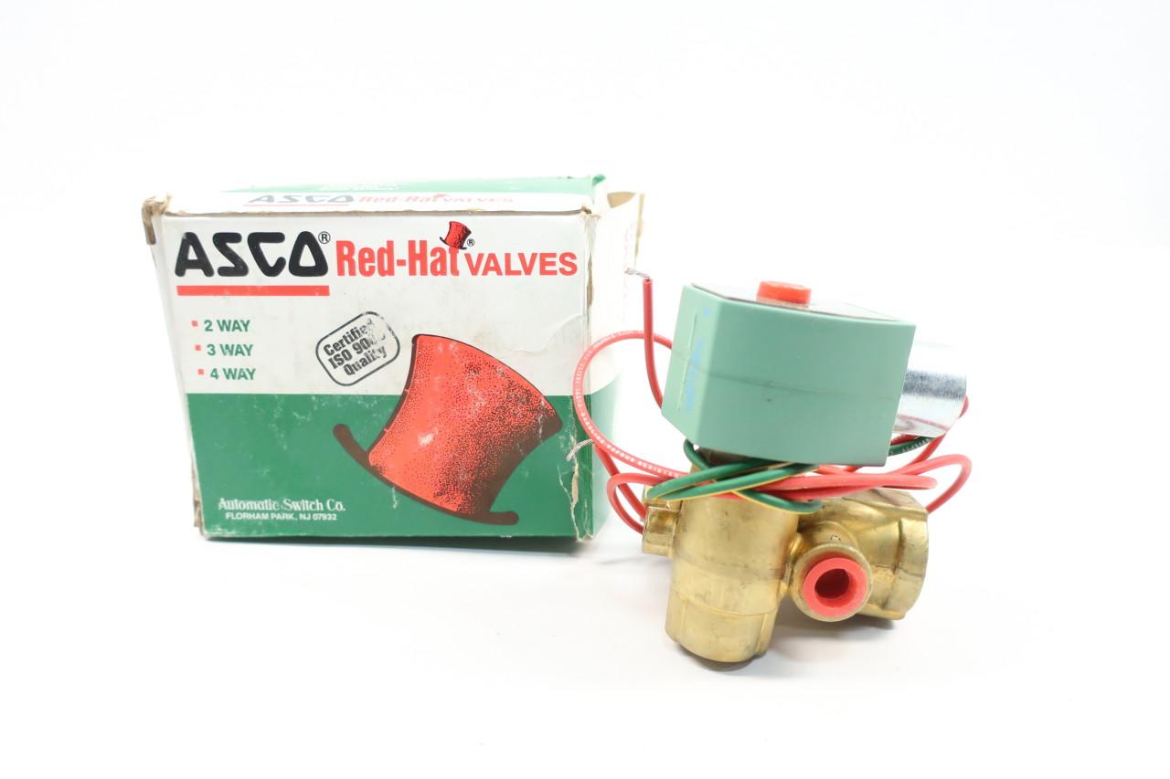ASCO Red Hat Automatic Switch Solenoid Valve Model 8321G1 for sale online 