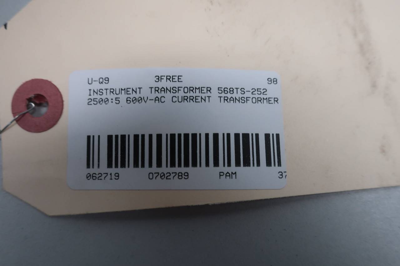 Instrument Transformer 568TS-252 Current Transformer 2500:5 600v-ac