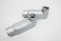 BOX OF 2 CROUSE HINDS LB58 CONDUIT OUTLET BODY 1-1/2IN