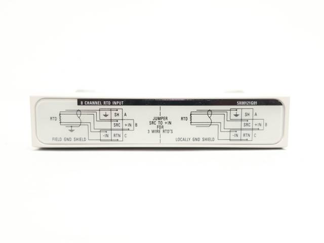 EMERSON 5X00121G01 OVATION 8 CHANNEL RTD INPUT MODULE REV 05