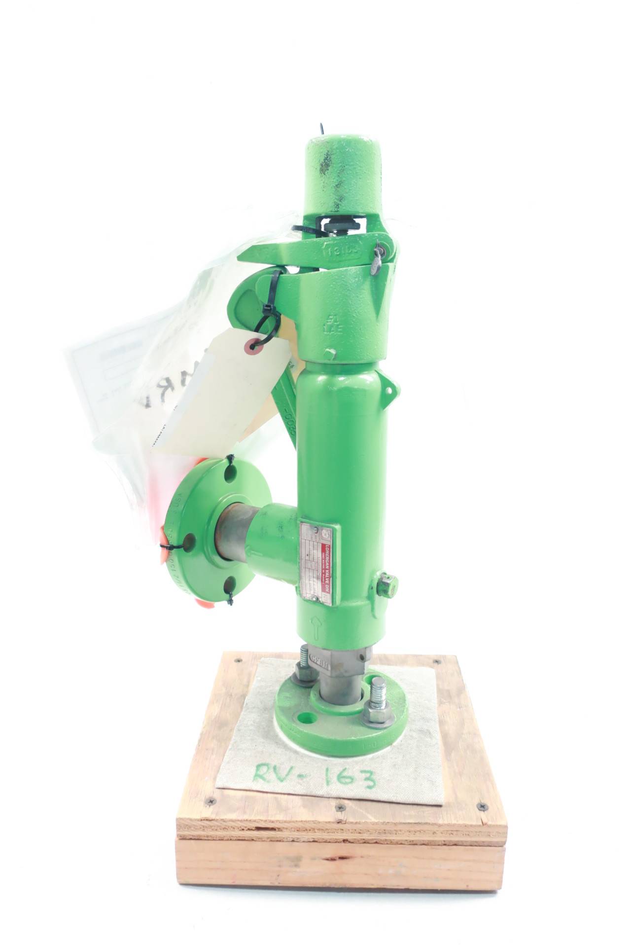 Lonergan L40JVE22KS Flanged Relief Valve 561scfm 115psi 1in X 11/2in