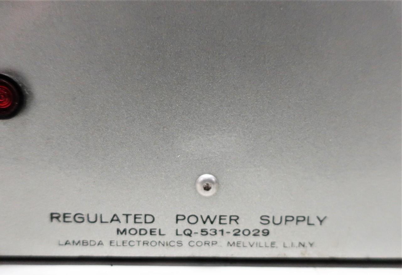 Details about   Lambda LQ-531-2029 105-132v-ac 3a Amp 20.7-21.7v-dc Regulated Power Supply 