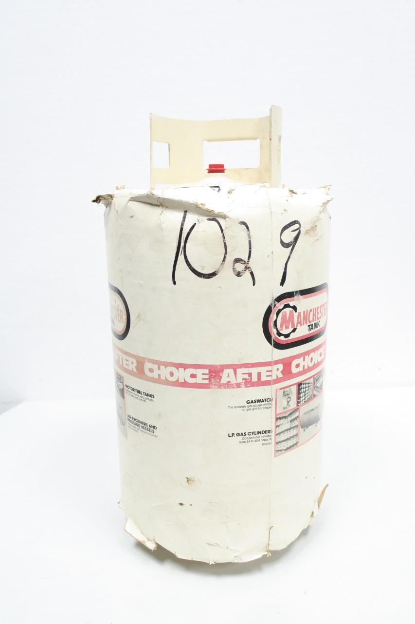 MANCHESTER TANK DOT-4BW240 3800012966 PROPANE GAS CYLINDER