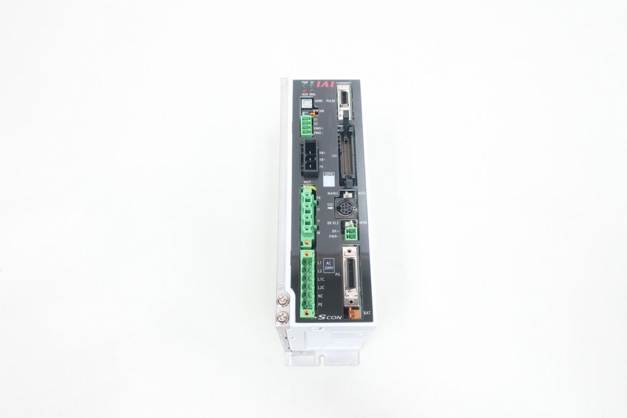 IAI SCON-CA-200I-NP-2-2 ACTUATOR CONTROLLER 0-333HZ 200-230V-AC 0-80V-DC  SERVO DRIVES AND AMPLIFIER