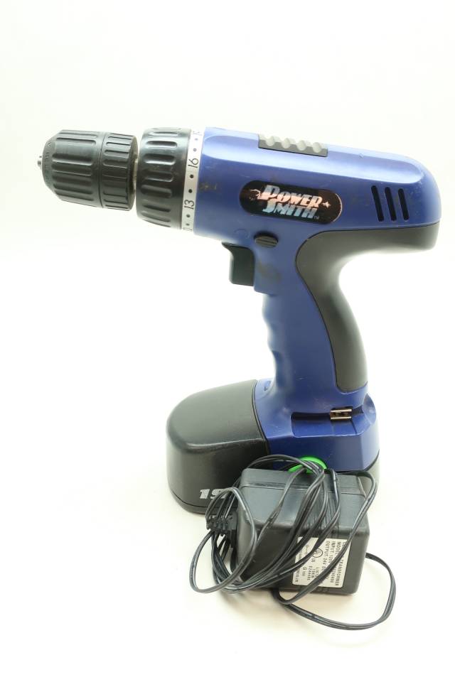 POWER SMITH PS0805 CORDLESS DRILL 19.2VDC 0550RPM D657776