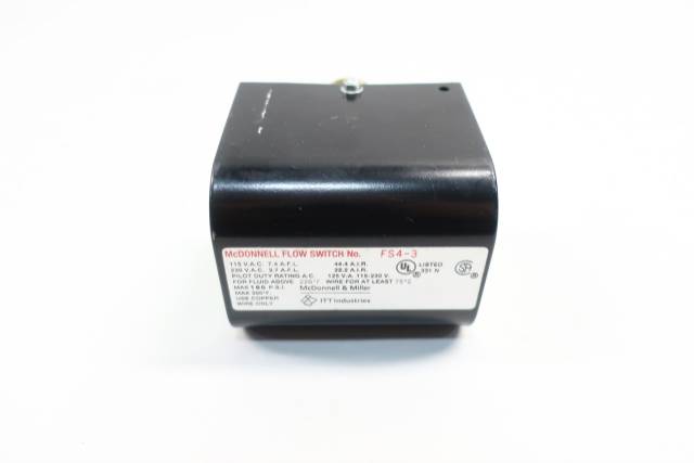 MCDONNELL & MILLER FS4-3 FLOAT SWITCH 115-230V-AC