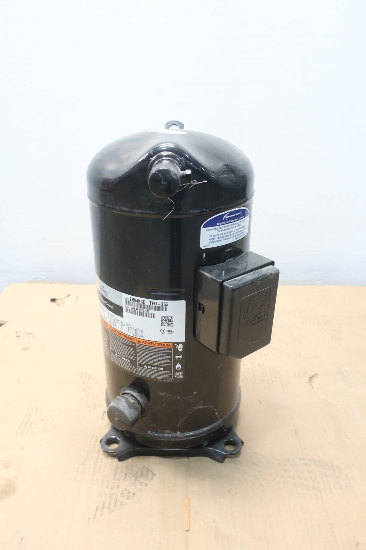 Emerson ZR94KCETFD265 Ac Compressor 460vac 3ph