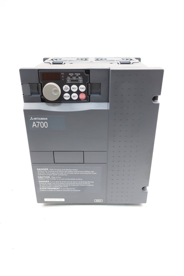 Mitsubishi Fr A720 00240 Na Vfd Inverter Drive 200 240v Ac 02 400hz 75hp 5708