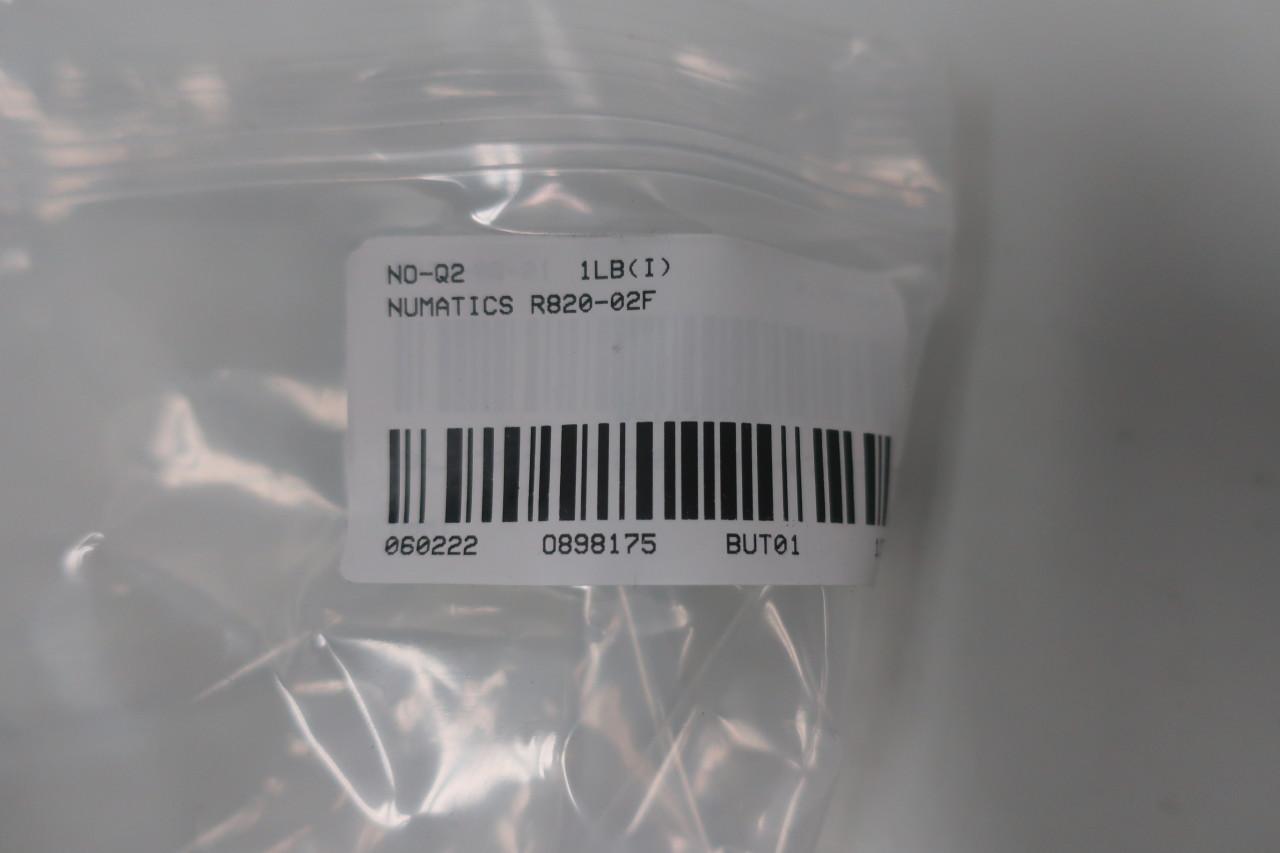 NEW *PZF* NUMATICS R820-02FG 150 PSIG 1/4" NPT PRECISION REGULATOR 