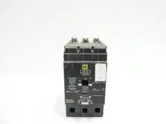 SQUARE D EGB34020 MOLDED CASE CIRCUIT BREAKER 3P 20A AMP 277/480V-AC