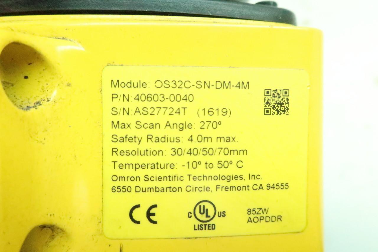 Omron OS32C-SN-DM-4M Sti Compact Laser Scanner
