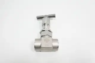 HOKE 2811F8Y MANUAL STAINLESS NEEDLE VALVE 4000PSI 1/2IN NPT