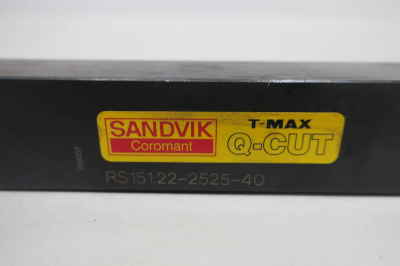SANDVIK RS151.22-2525-40 T-MAX Q-CUT TOOL HOLDER