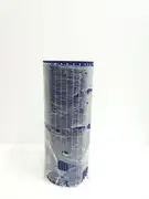 INTRALOX SERIES 1600 OPEN HINGE FLAT TOP BLUE CONVEYOR CHAIN 3.67M 609MM