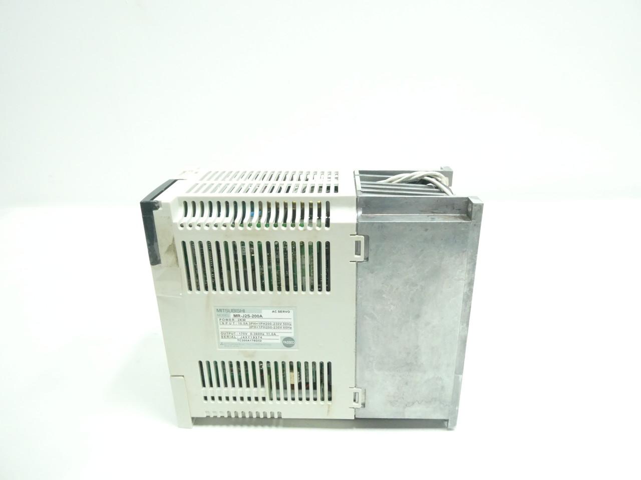 Mitsubishi MR-J2S-200A Ac Vfd Drive 200-230v-ac 0-360hz 170v-ac 2kw