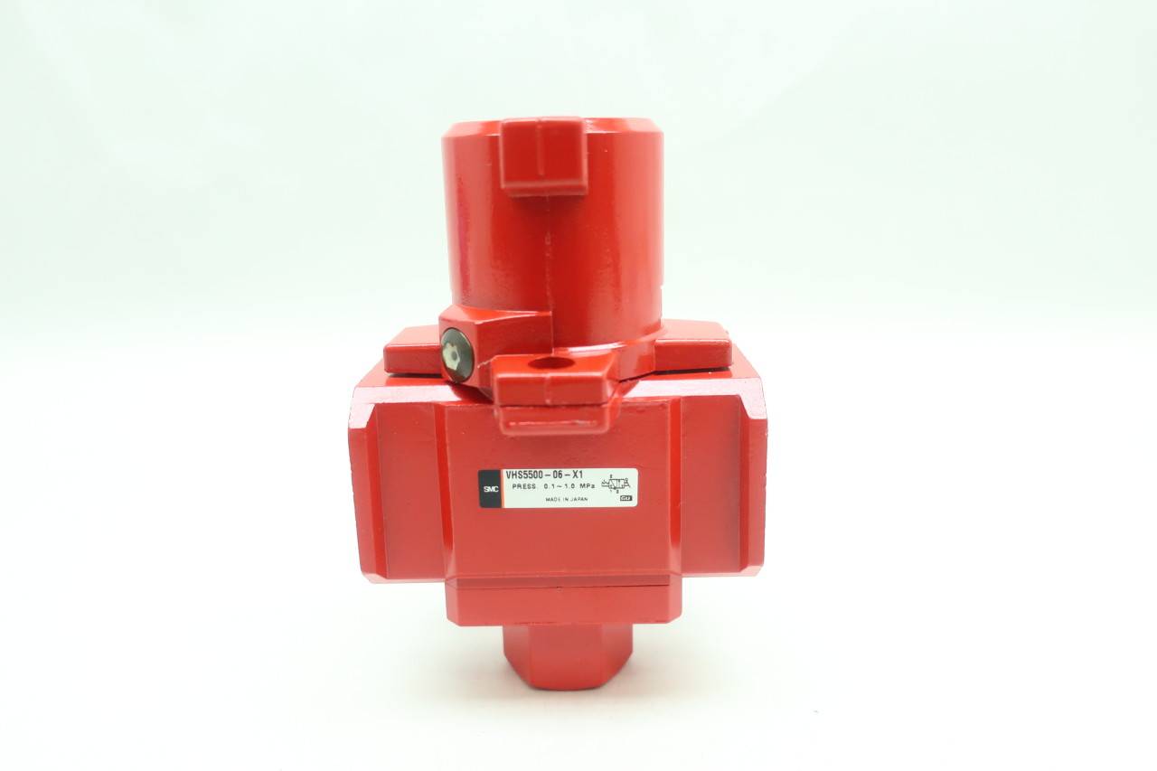 Smc VHS550006X1 Pneumatic Lockout Valve 0.11mpa 3/4in Npt