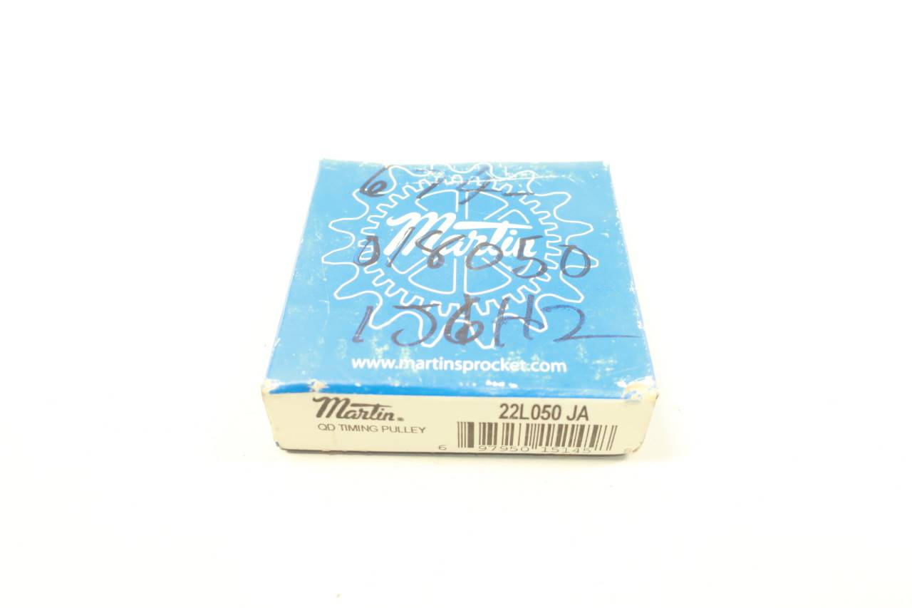 Martin 22L050 JA EF-1 Style JA QD Bushing Timing Pulley QD 3/8 Pitch 1/2 Wide Belts 3/8 Pitch Light 1/2 Wide Belts Martin 22L050 JA EF-1 Style JA QD Bushing Timing Pulley QD 3/8 Pitch 1/2 Wide Belts 3/8 Pitch Light 1/2 Wide Belts