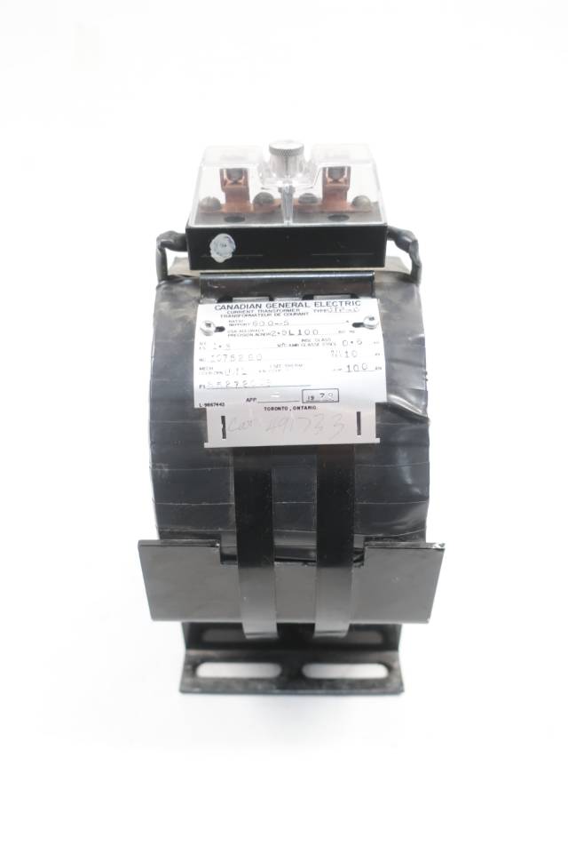 GENERAL ELECTRIC GE CTP-0 600:5 CURRENT TRANSFORMER D660470