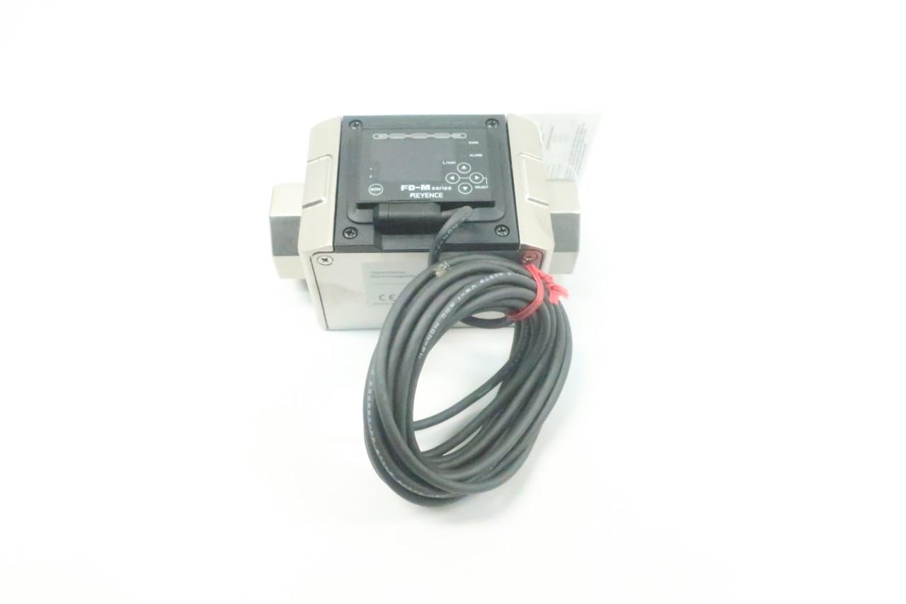KEYENCE FD-M100AY CAPACITANCE ELECTROMAGNETIC FLOW SENSOR