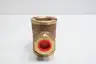 EEP STYLE 57 BRONZE THREADED GAUGE GLASS FLOW INDICATOR 3/4IN thumbnail 2