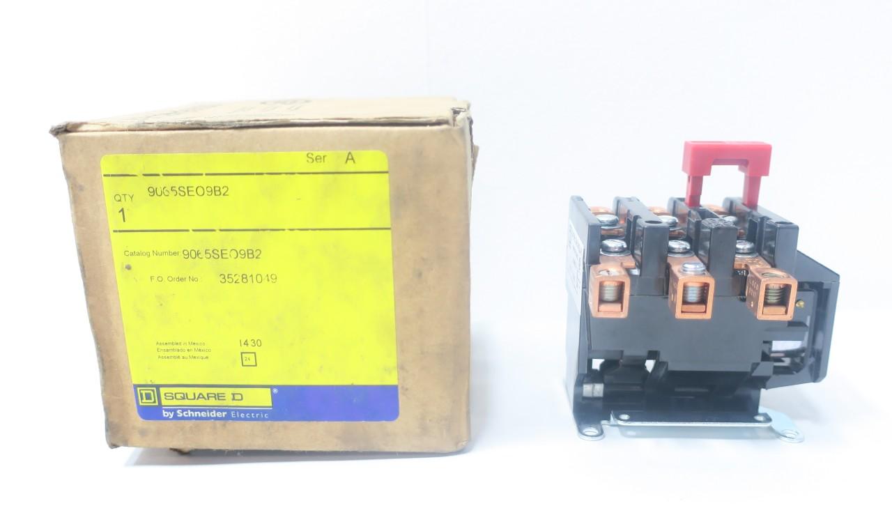 9065SEO8 Relè di sovraccarico quadrato D, serie A, 600 Volt AC