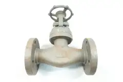 BONNEY FORGE L6 1A MANUAL STEEL FLANGED WEDGE GATE VALVE 1IN 600