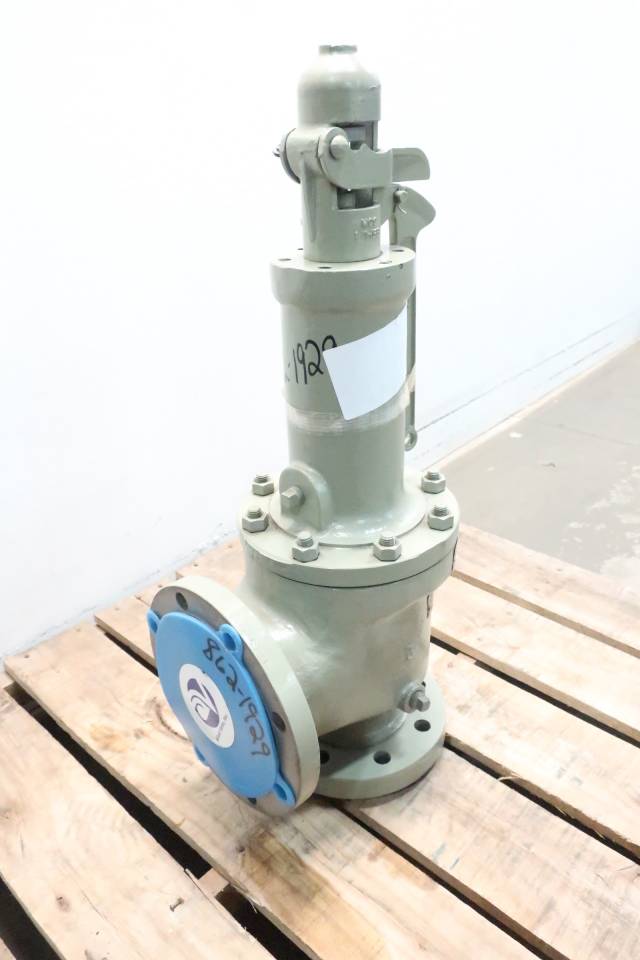 CONSOLIDATED DRESSER 1906NC134 4X6IN FLANGED RELIEF VALVE STEEL