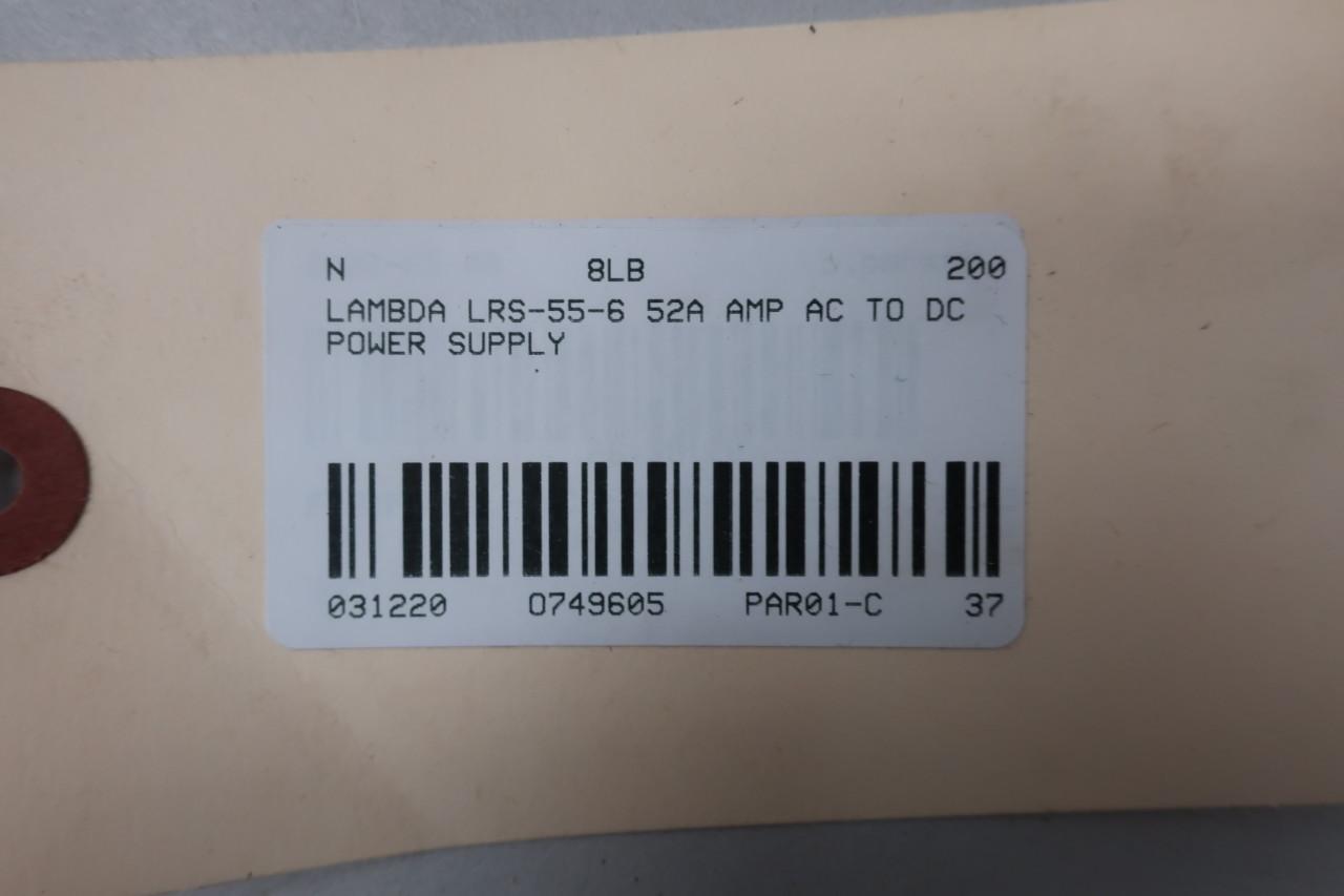 Details about   Lambda LRS-55-6 Ac To Dc Power Supply 