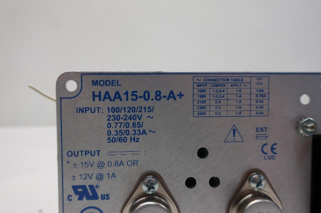 Condor HAA15-0.8-A 120/240v-ac 1a Amp 12v-dc Power Supply 