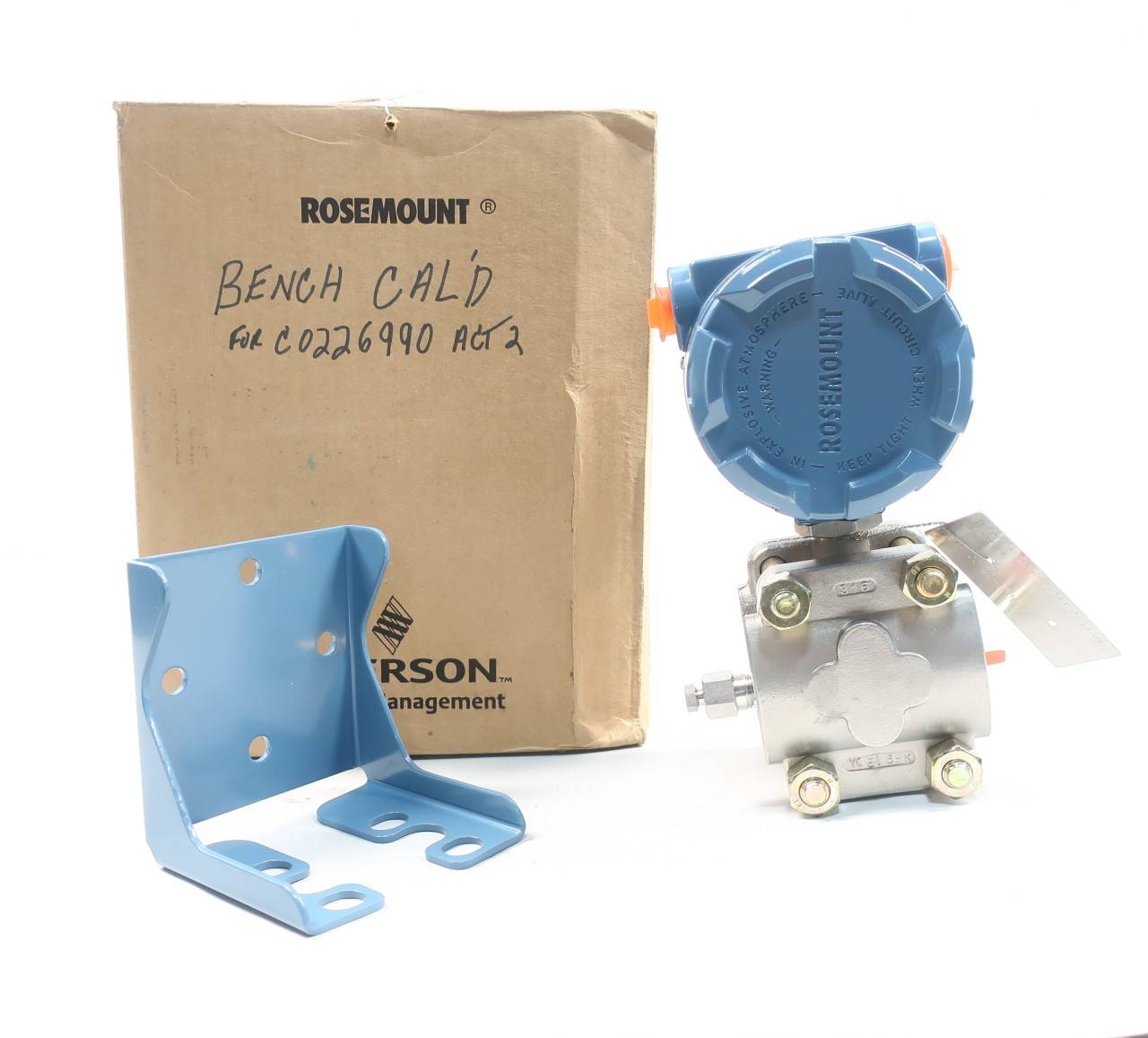 Rosemount 1151AP6E22B2DF Absolute Pressure Transmitter 0100psi 45vdc