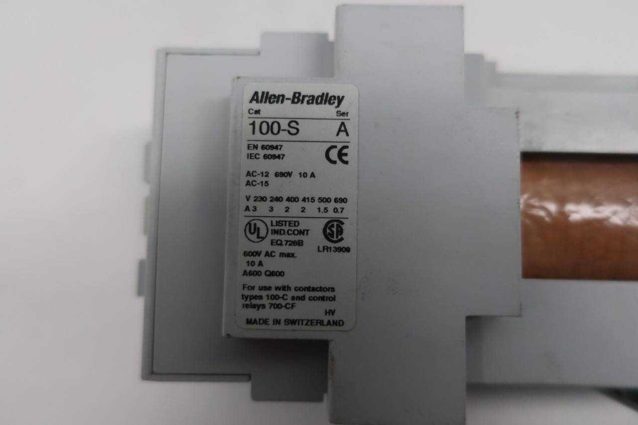 Allen Bradley 100-C30ZJ00 Ac Contactor 24v-dc 45a Amp 20hp