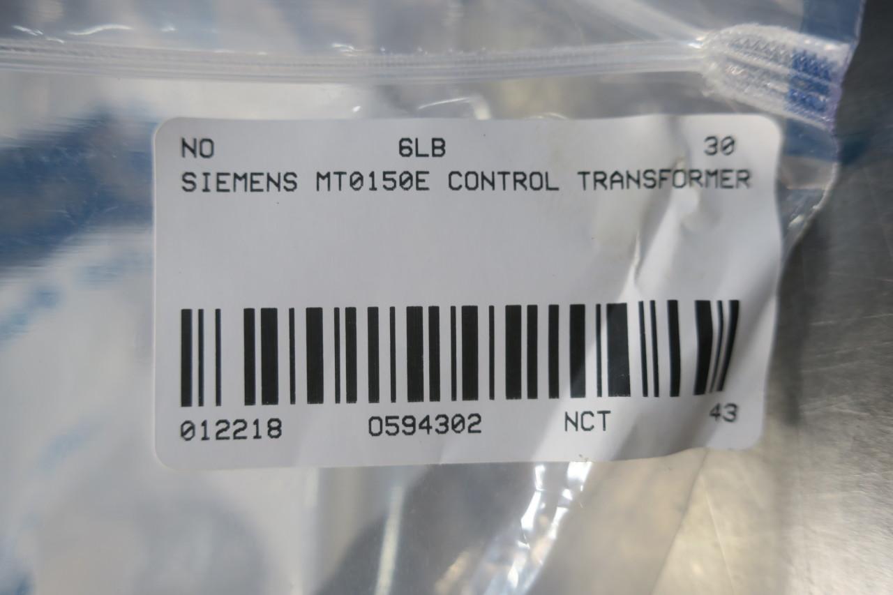 Siemens MT0150E Control Transformer  *NEW in Box* 