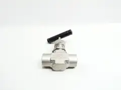 SWAGELOK SS-18VF8-PK MANUAL STAINLESS NEEDLE VALVE 5000PSI 1/2IN NPT