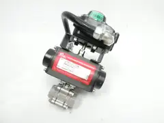 FPS 9650-0230-2007-1111-0310 FOSSIL PNEUMATIC STAINLESS BALL VALVE 3/4IN NPT